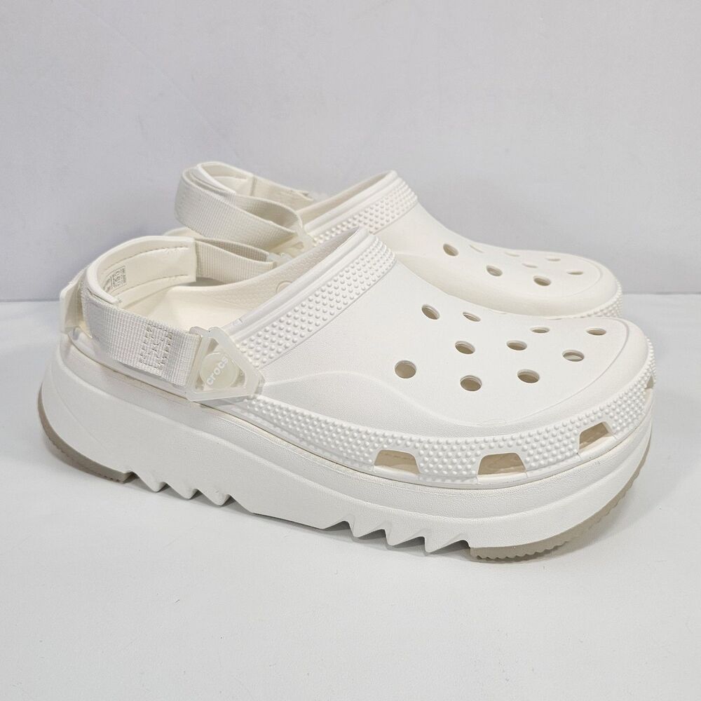 Crocs Hiker Xscape Clog Unisex Slip On Platform Sandals White M 8/ W 10